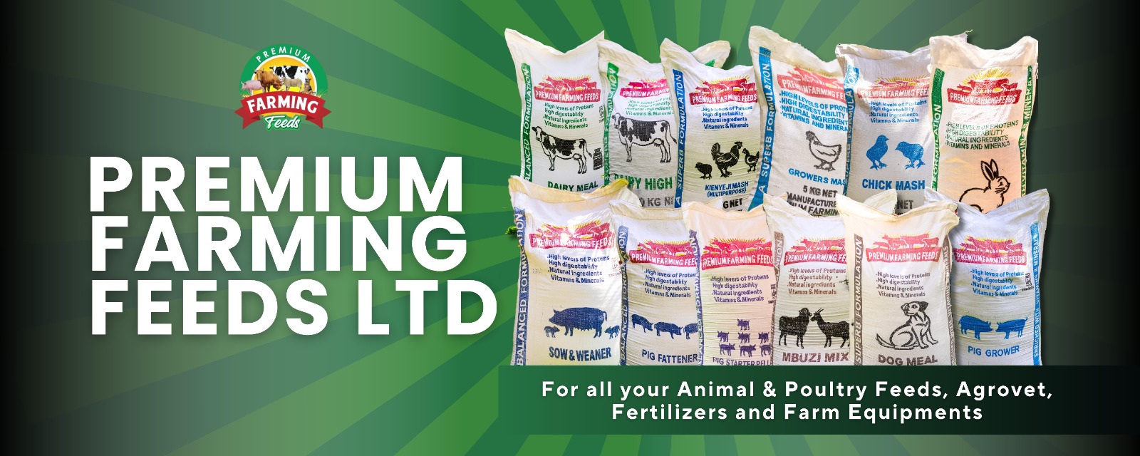 Premium Farming Feeds Banner